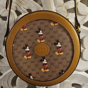 Gucci x Disney Mickey Mouse circle purse